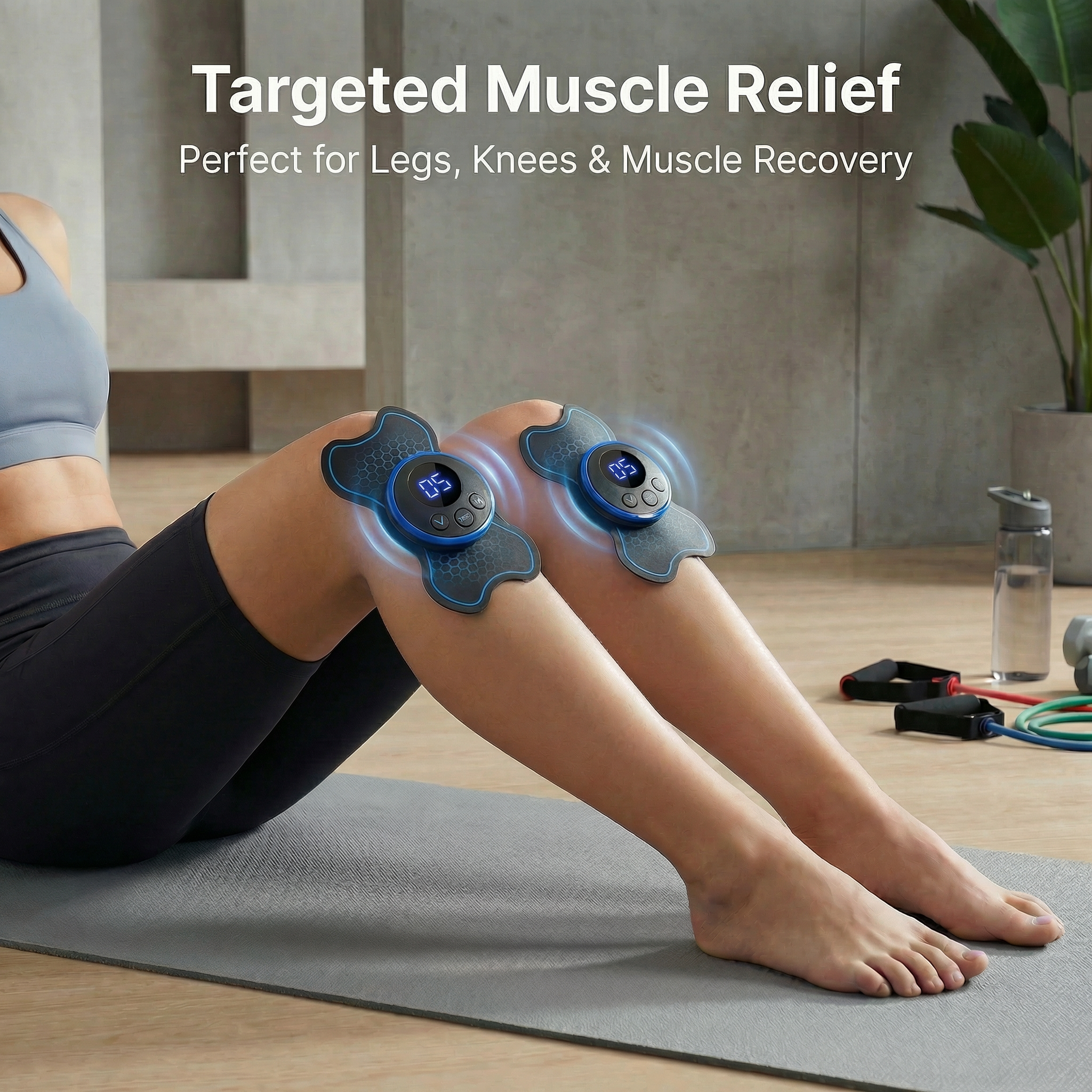 Mini Electric Pulse Muscle Massager